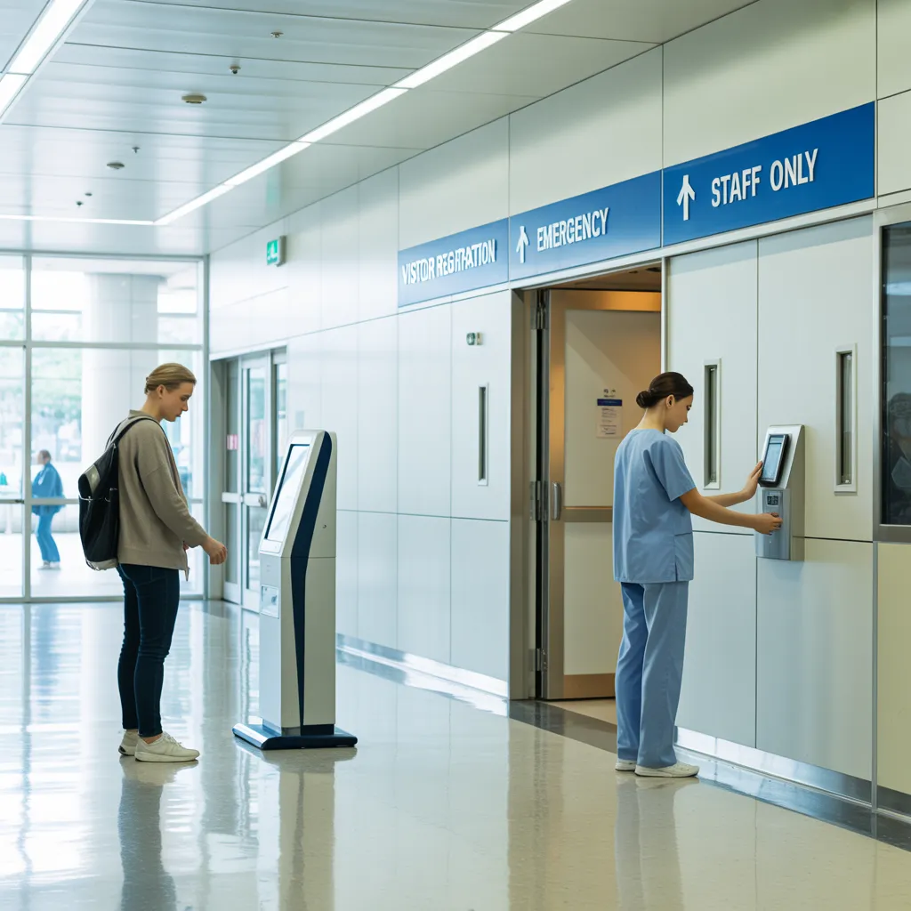 controllo accessi separati sanità e cliniche