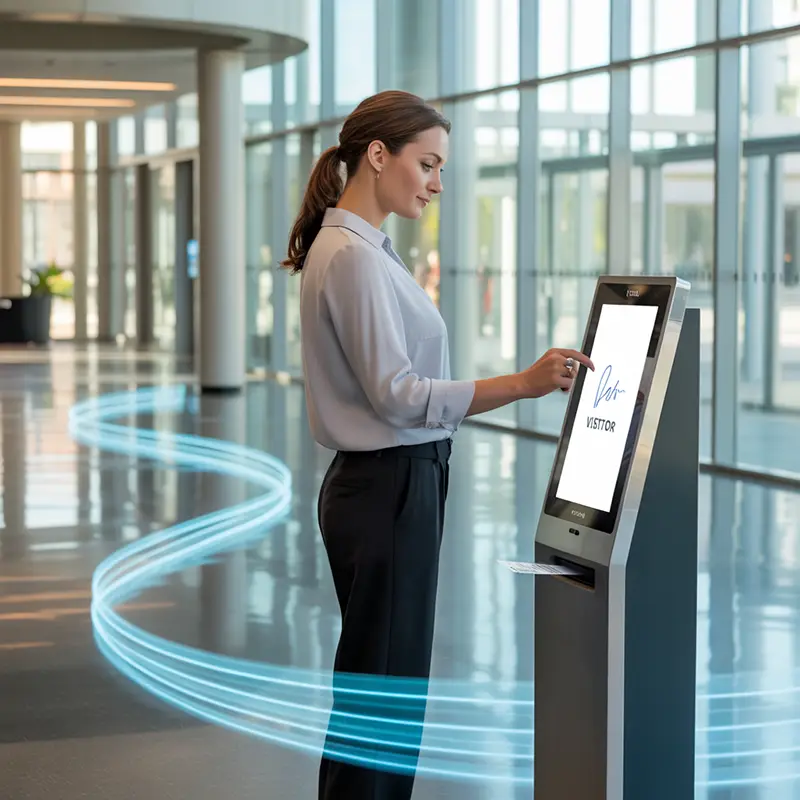 Registrazione visitatori