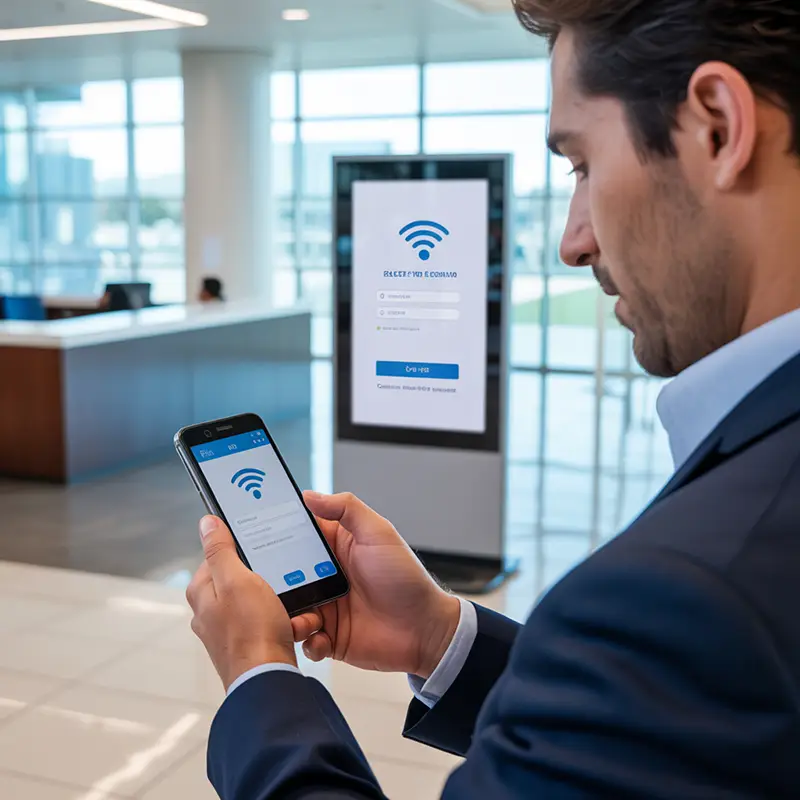 Rilascio credenziali Wi-Fi