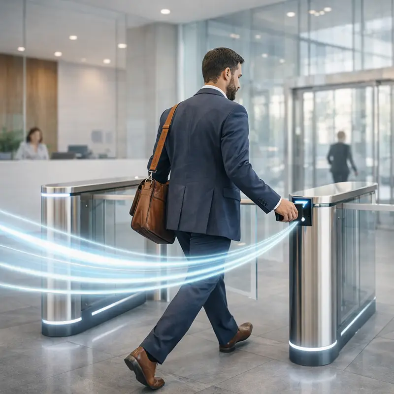 controllo accessi con varchi e ingressi automatici